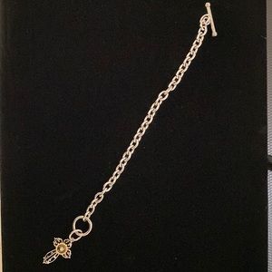 7 inch fashion bracelet with cross